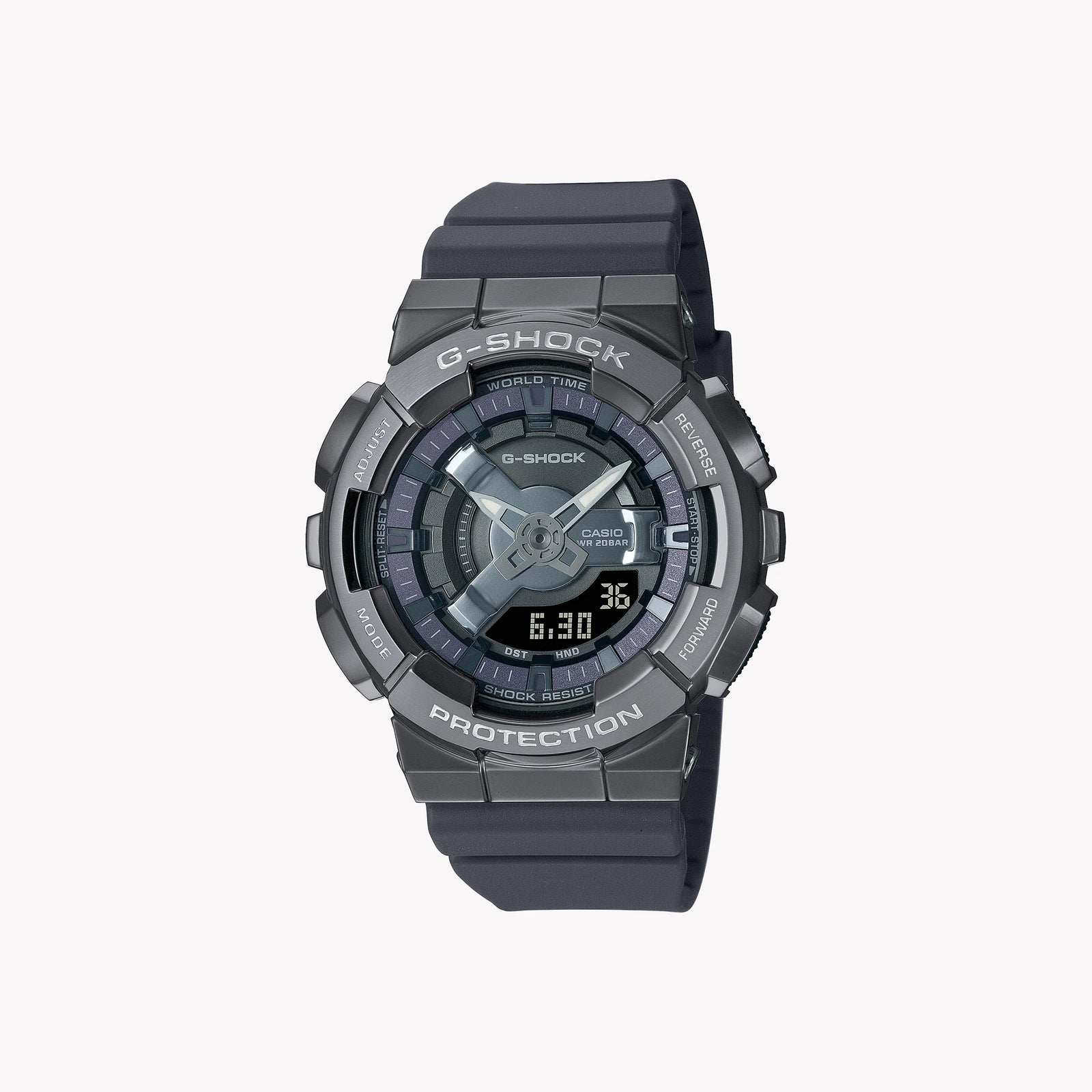 Casio G-Shock Men's Black Resin & Stainless Steel | Gm-S110b-8aer by i-watch