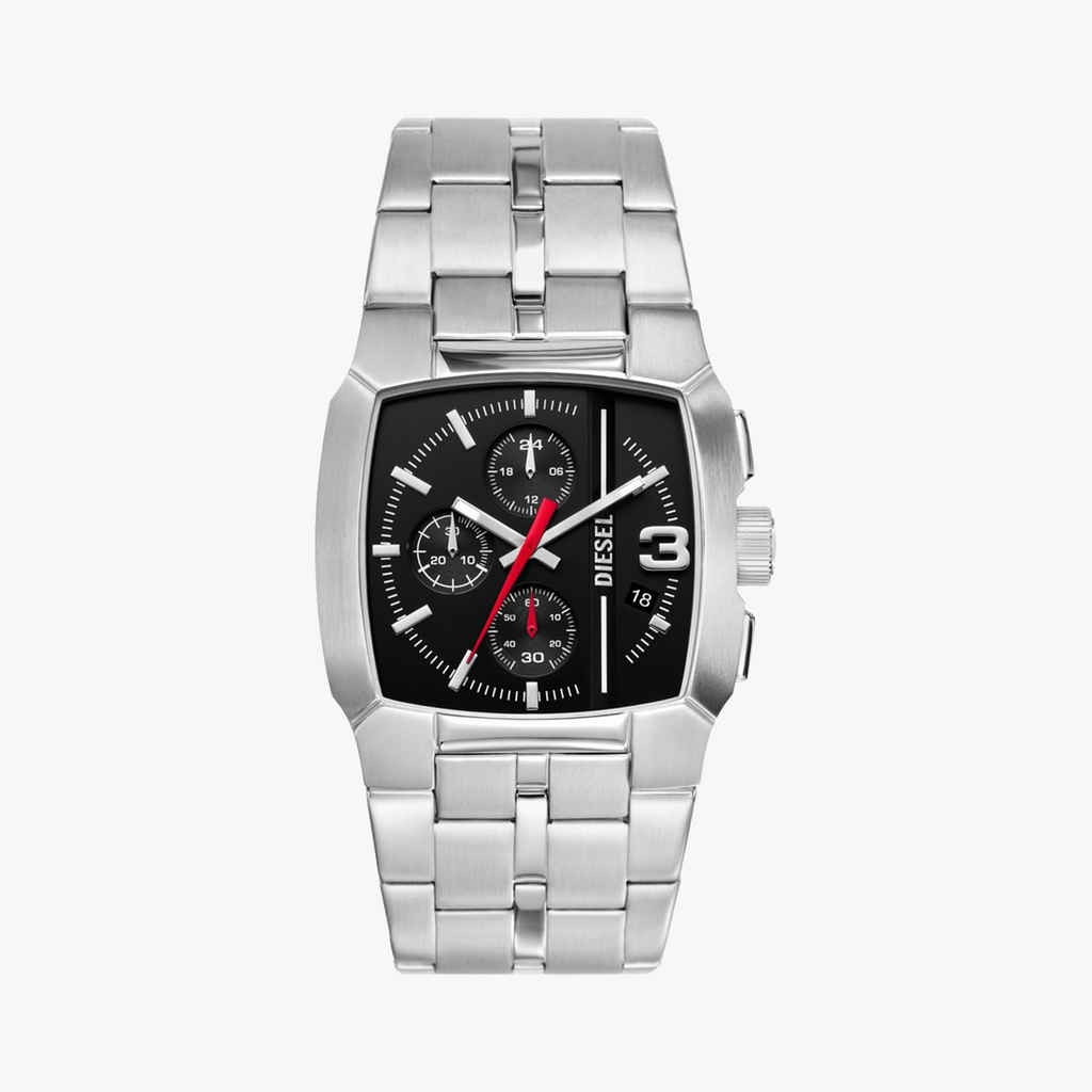 DIESEL Men's Silver Stainless Steel Quartz Watch | DZ4661