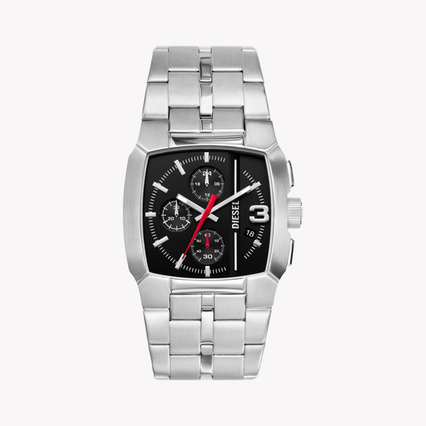 DIESEL Men's Silver Stainless Steel Quartz Watch | DZ4661 by i-watch