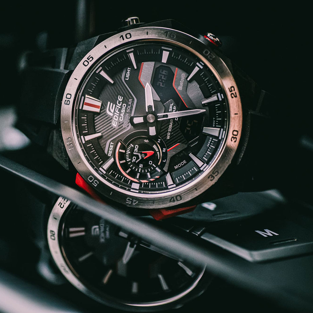 CASIO ECB-2200P-1AEF POWERHOUSE - SOLAR-DRIVEN MEN'S WATCH WITH RUGGED STYLE & WATER RESISTANCE-i-Watch-3