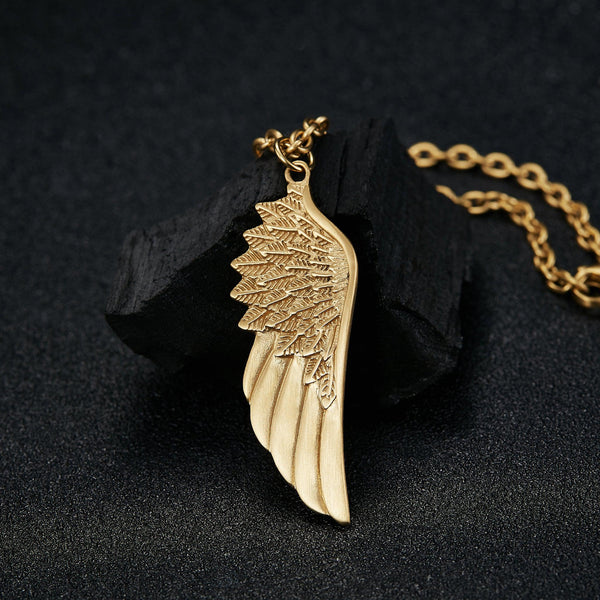 Zink Men's Gold Stainless Steel Necklace | Zjpd016g