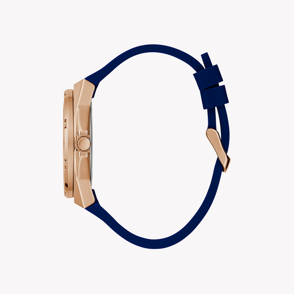 GUESS GW0620L3 ROSE GOLD RADIANCE - STUNNING BLUE LEATHER TIMEPIECE FOR THE MODERN WOMAN-i-Watch-2