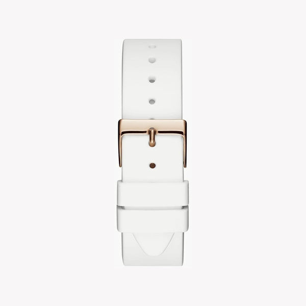 Guess Women's Rose Gold Watch, White Dial | W0911l5 by i-watch
