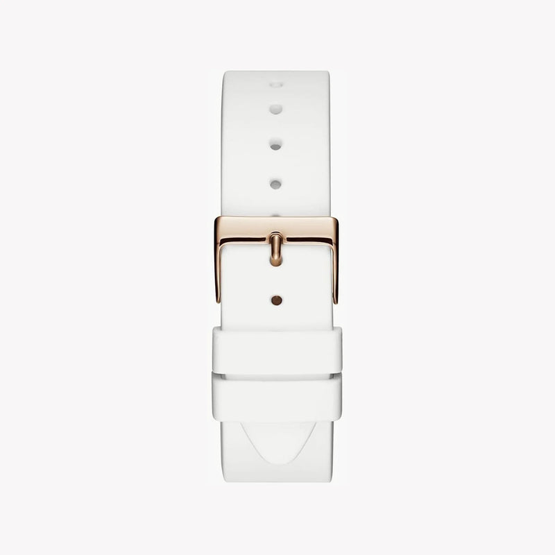 Guess Women's Rose Gold Watch, White Dial | W0911l5 by i-watch