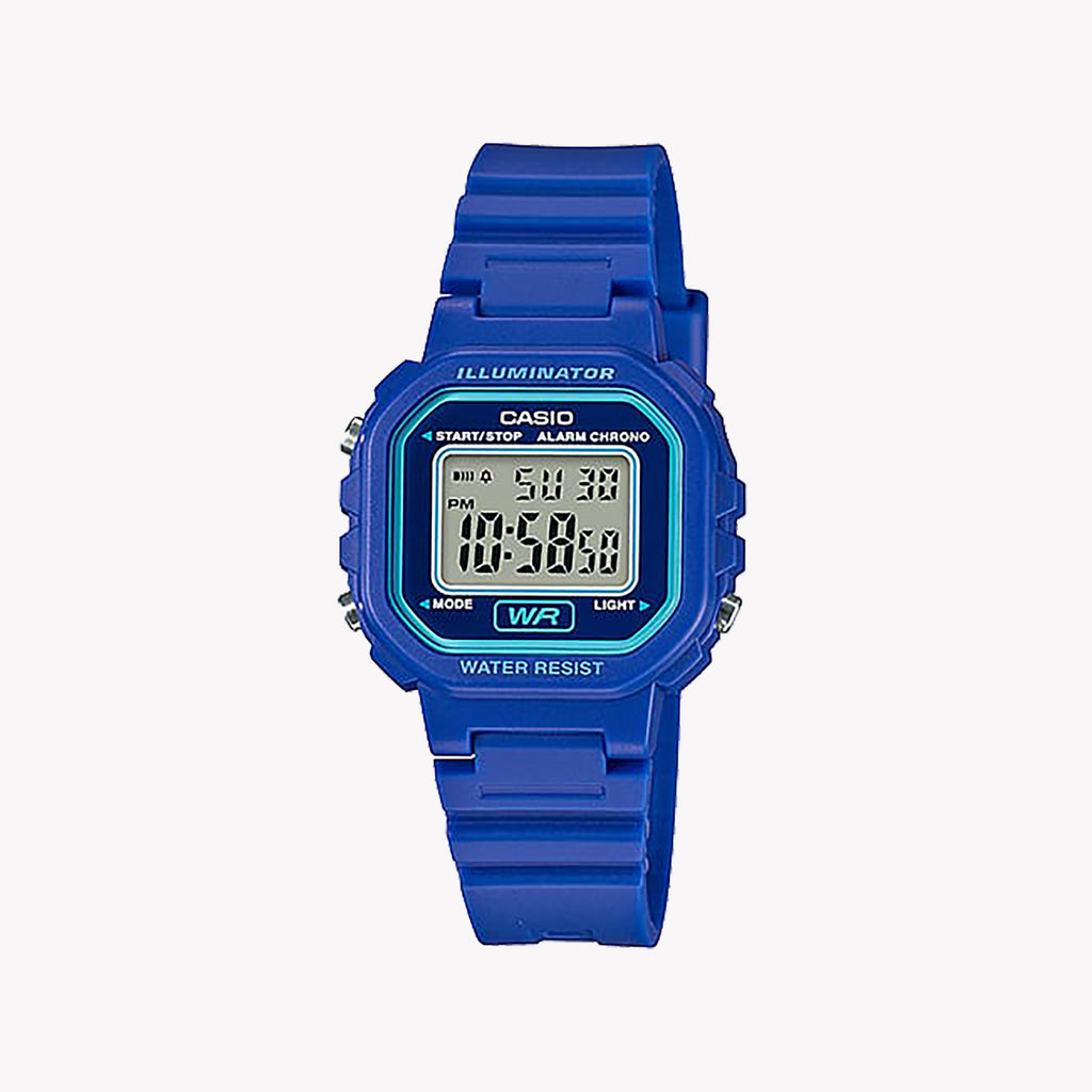 CASIO LA-20WH-2AEF DYNAMIC BLUE - VERSATILE DIGITAL WATCH FOR THE ACTIVE WOMAN