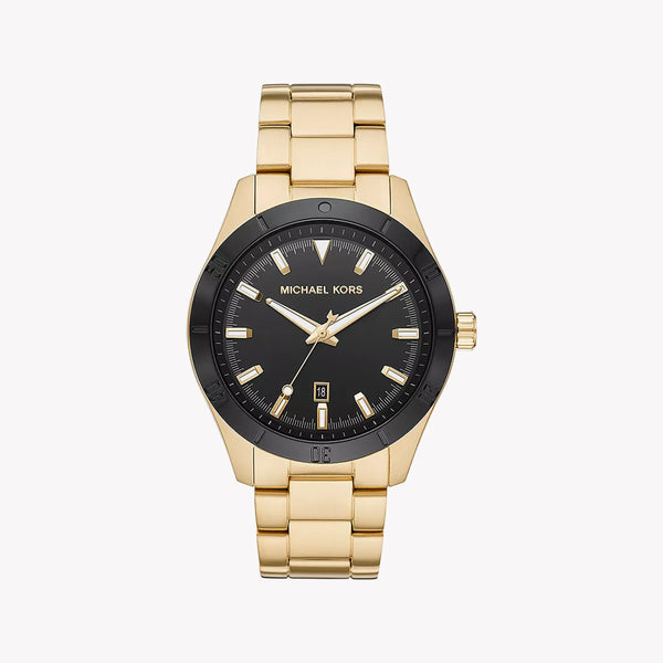 Michael Kors Men's Gold Watch, Black Dial | Mk8816 by i-watch