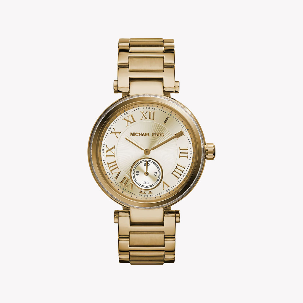 MICHAEL KORS MK5867 GOLDEN GLAMOUR - ELEGANT WOMEN'S TIMEPIECE WITH LUXURIOUS STAINLESS STEEL BAND
