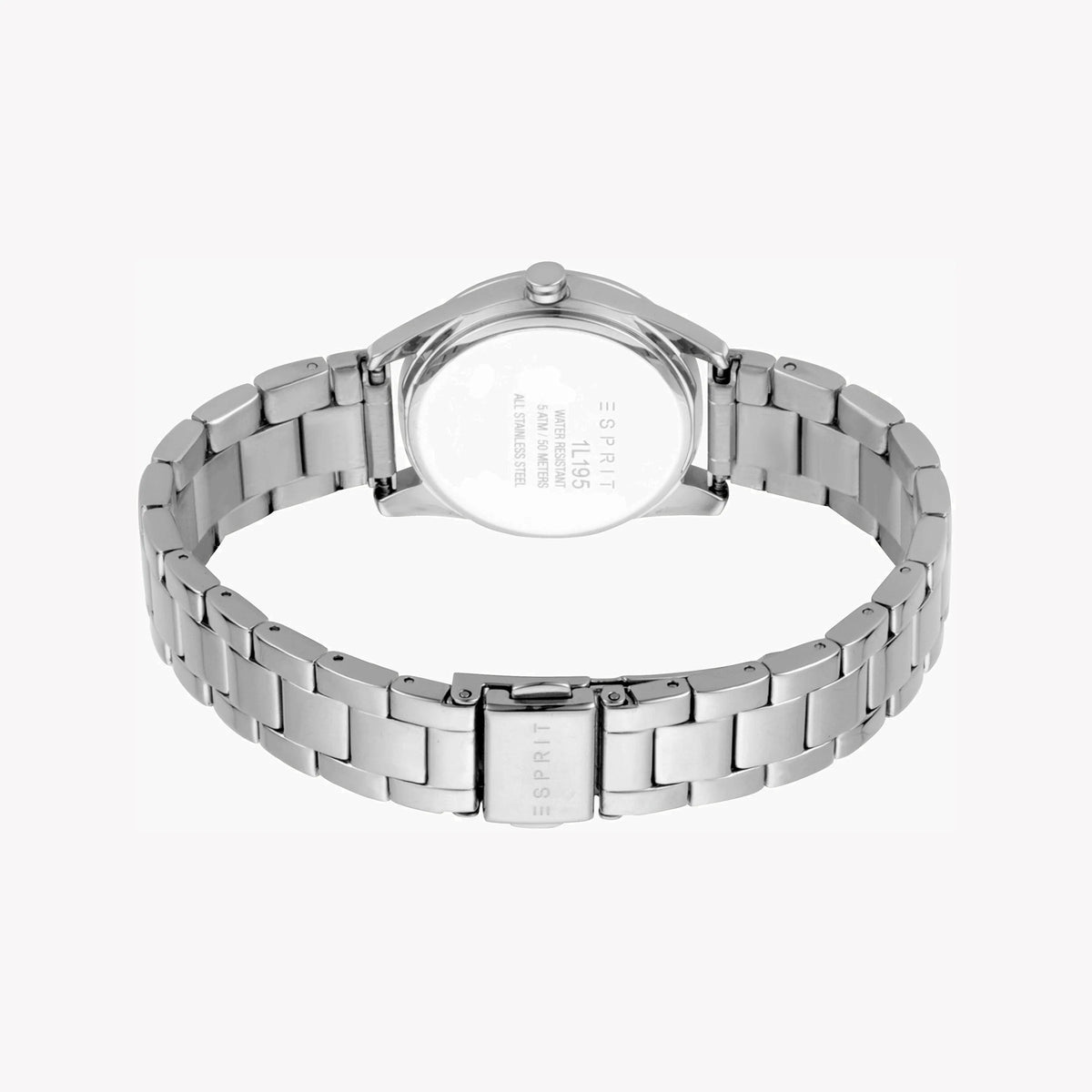 ESPRIT Women's Watch with Silver Stainless Steel Case and Silver Stainless Steel Band