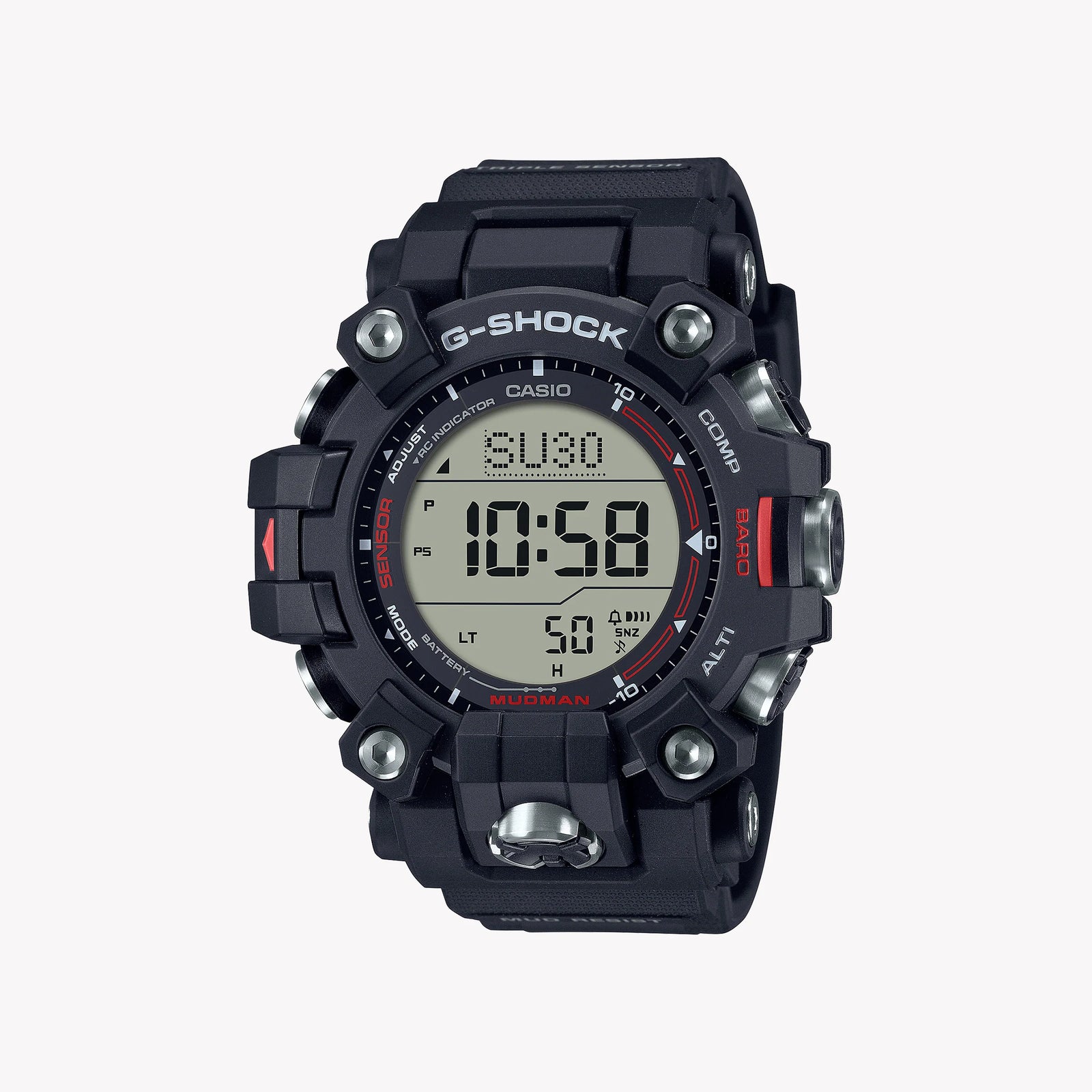 Casio Men's Black Resin Watch, Digital Display | Gw-9500-1er by i-watch