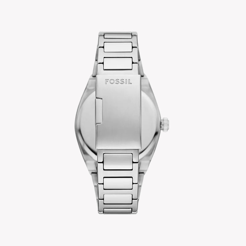 Fossil Men's Silver Stainless Steel Watch, Green Dial | Fs6056 by i-watch