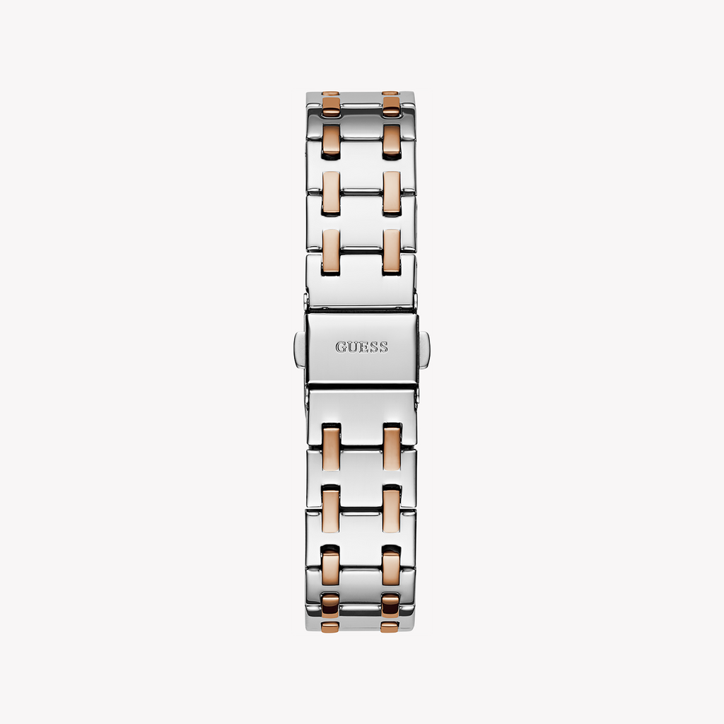 GUESS GW0770L5 - ELEGANTLY SUSTAINABLE - STUNNING SILVER & ROSE GOLD WOMEN'S TIMEPIECE-i-Watch-3