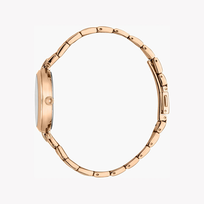 Just Cavalli Women's Rose Gold Stainless Steel Watch, Silver Dial | Jc1l241m0075