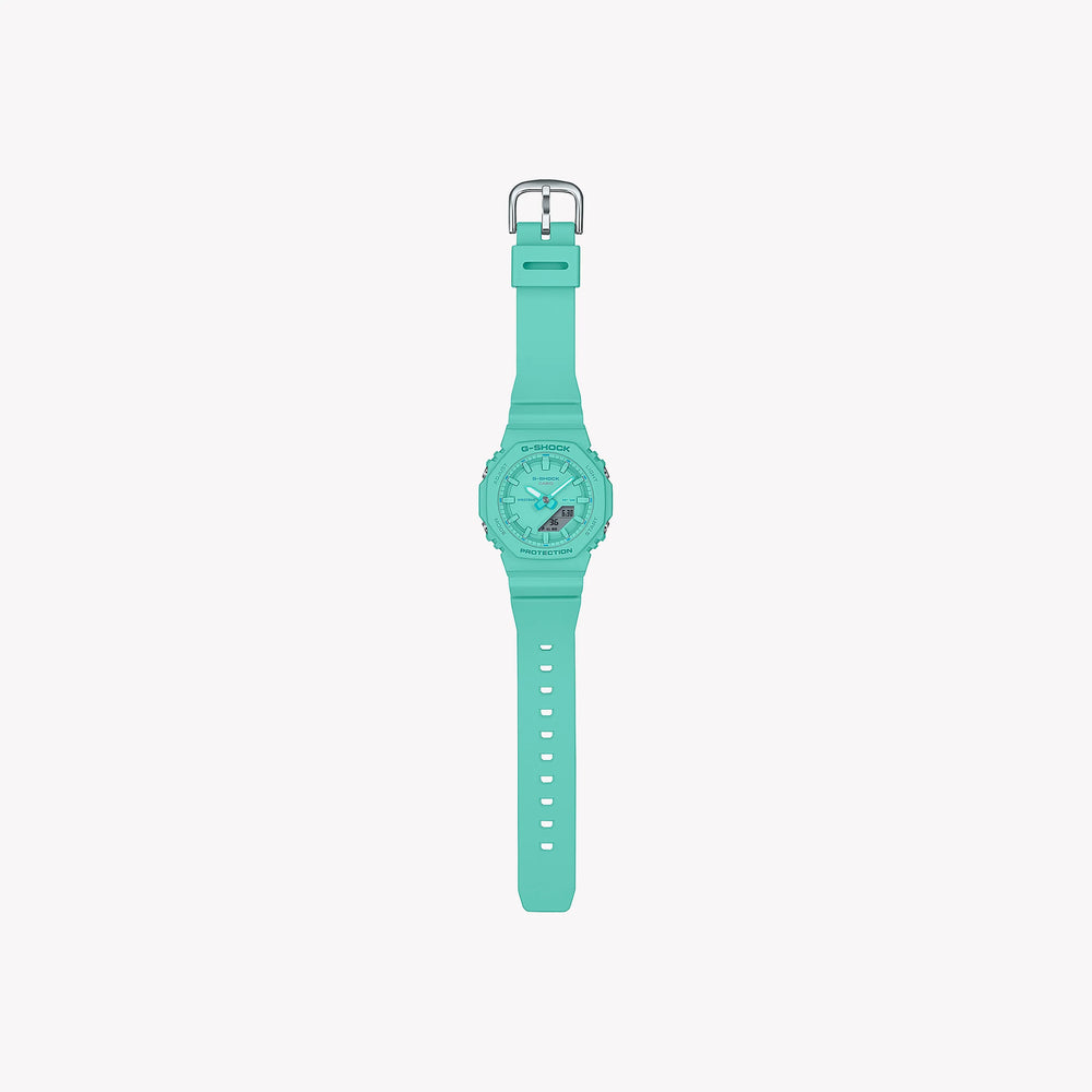 Casio G-Shock Unisex Cyan Resin Watch, Sporty Design | Gma-P2100-2aer by i-watch