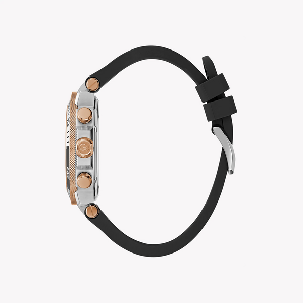 Guess Collection Men's Rose Gold/Silver Watch, Black Dial | Z14005g2mf by i-watch