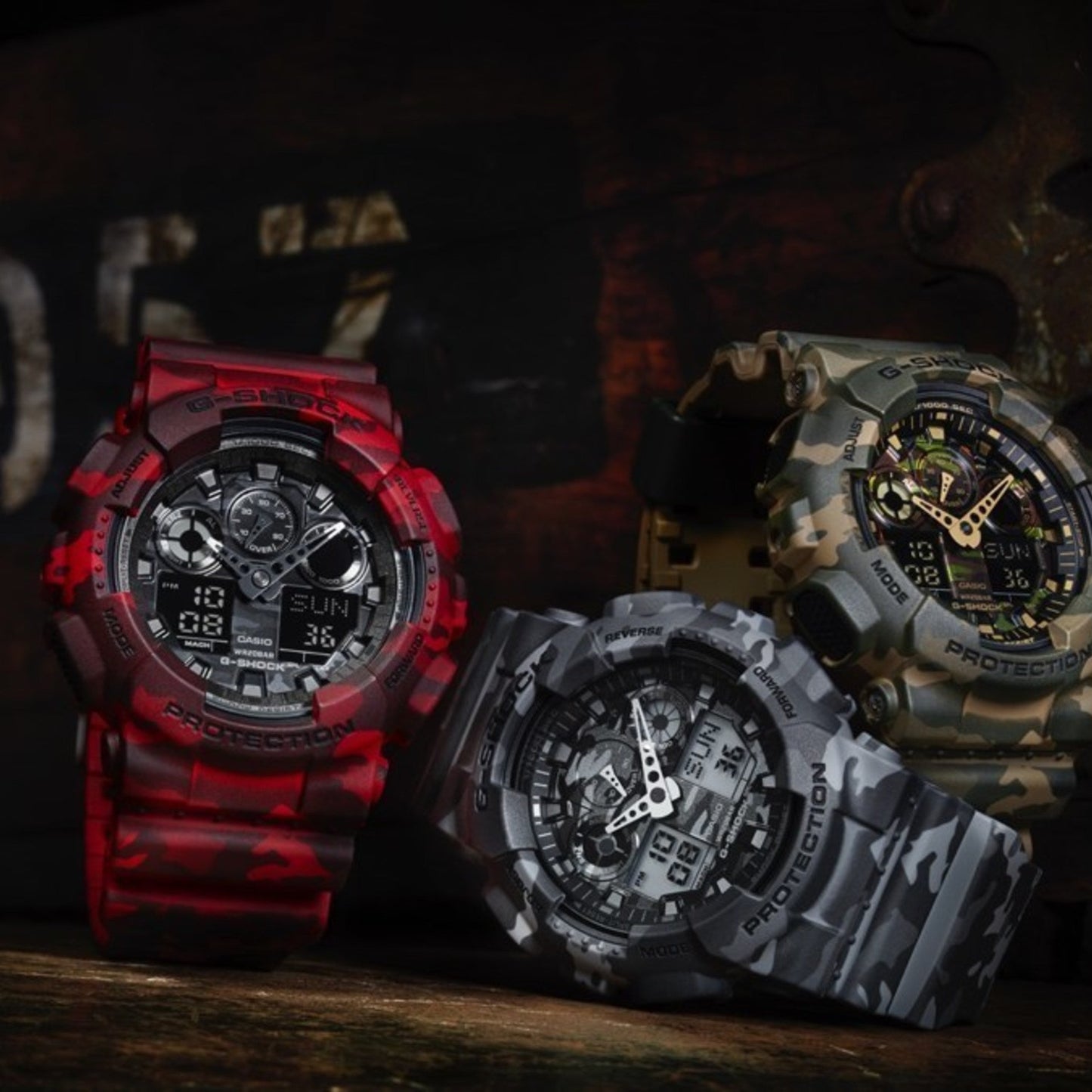 G-SHOCK GA-100CM-5ADR Men's Watch