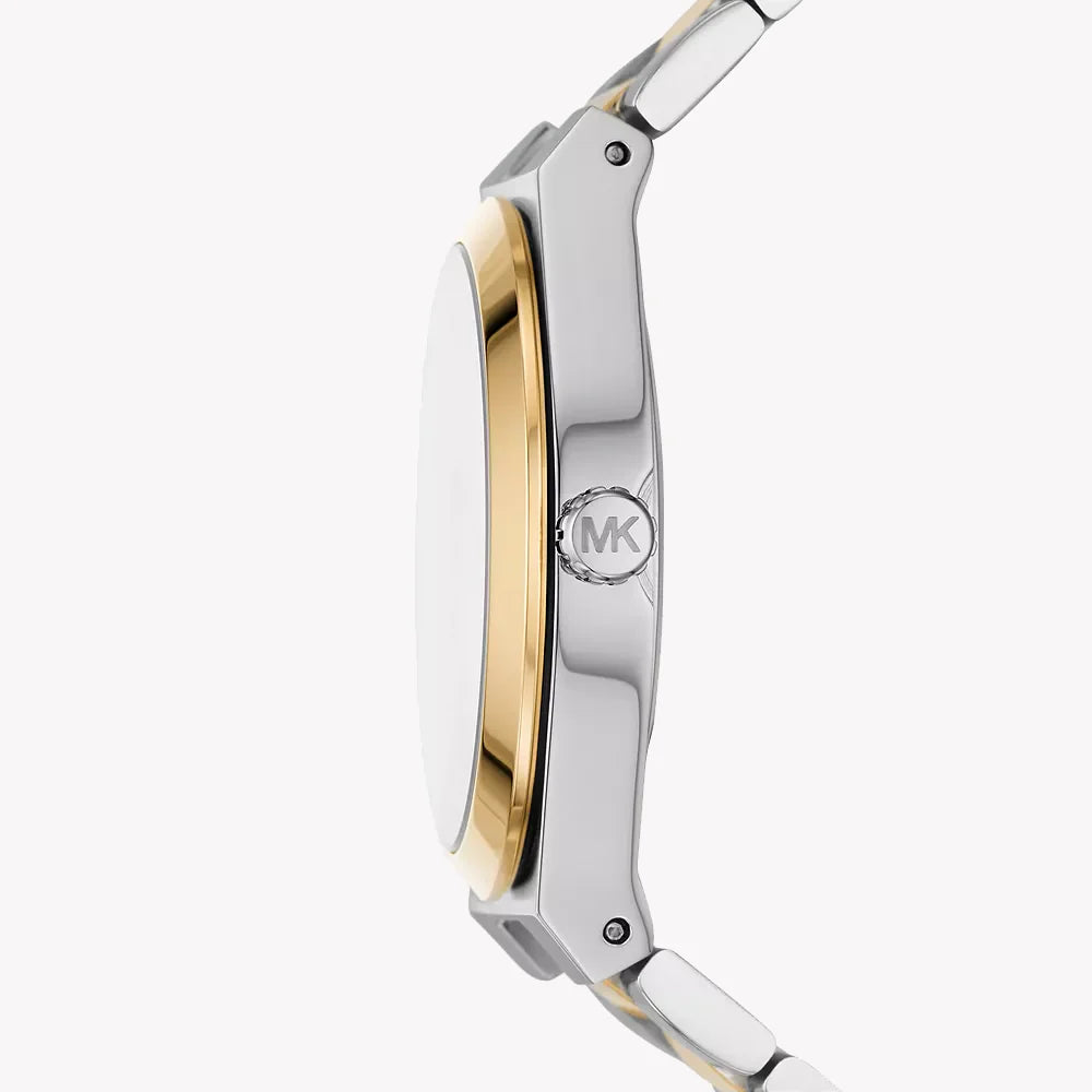 Michael Kors Women's Silver-Gold Watch, Stainless Steel | Mk7464 Michael Kors Women's Silver-Gold Watch, Stainless Steel | Mk7464