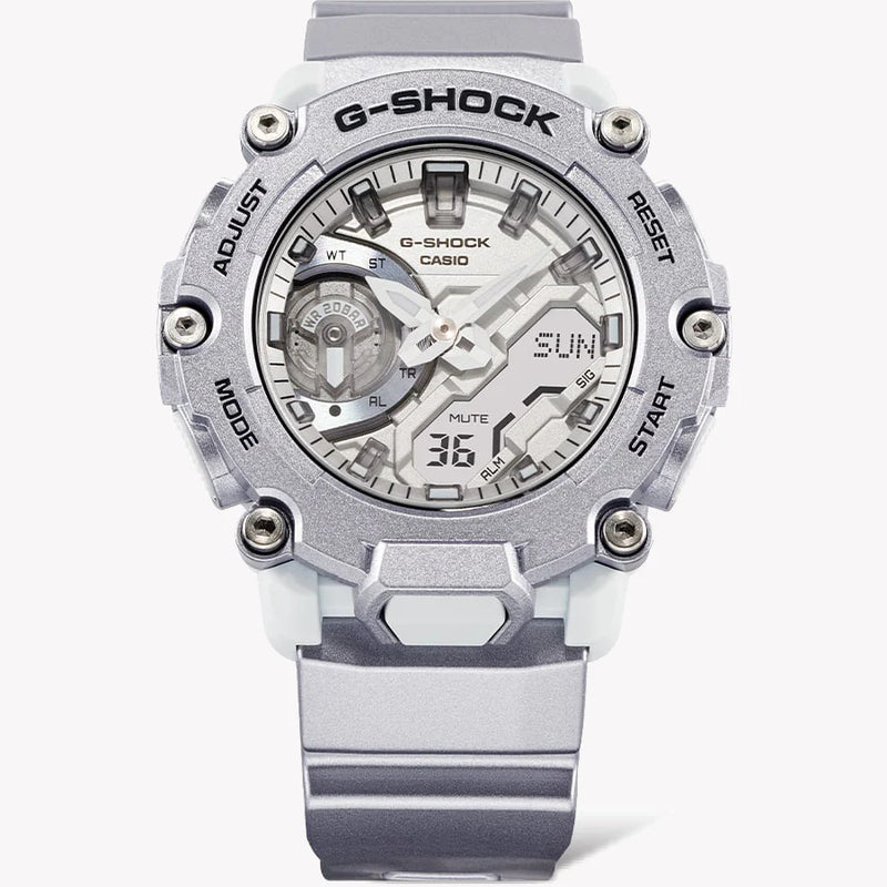 Casio G-Shock Ga-2200ff-8adr Dynamic Design - Rugged Style Unleashed Men's Watch In Gray Resin by i-watch