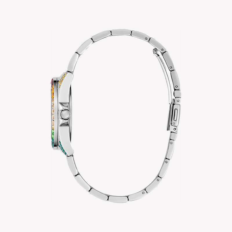 Guess Women's Multicolor Stainless Steel Watch, Silver Dial | Gw0475l4 by i-watch