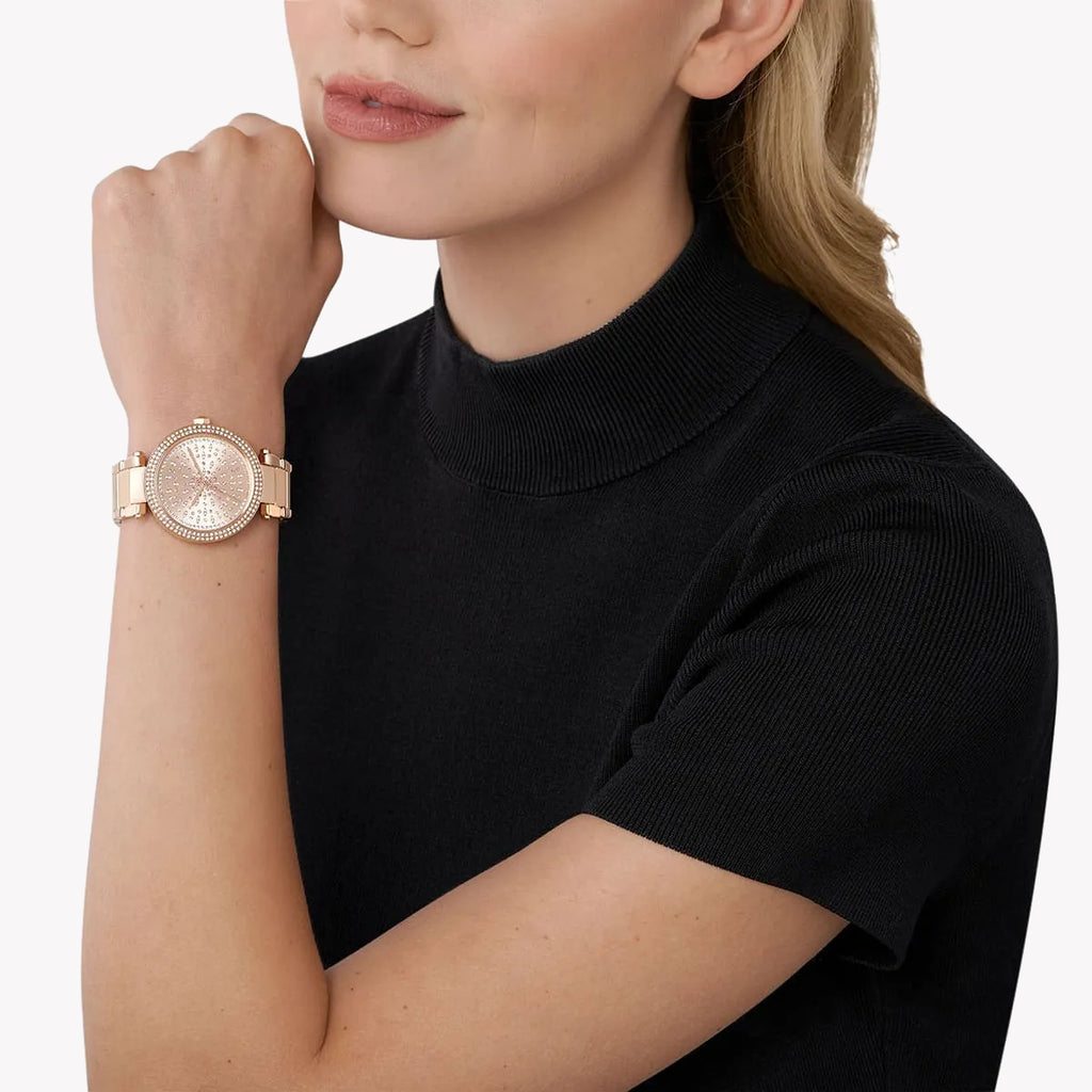 MICHAEL KORS MK7286 - RADIANT ROSE GOLD SOPHISTICATION WOMEN'S WATCH-i-Watch-4