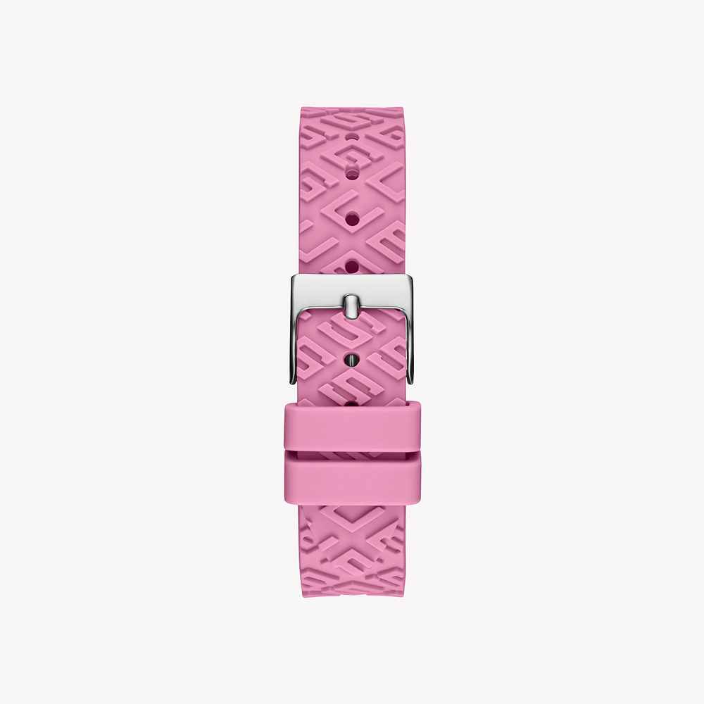 Guess Women's Pink Silicon Watch, Pink Dial | Gw0543l2 by i-watch