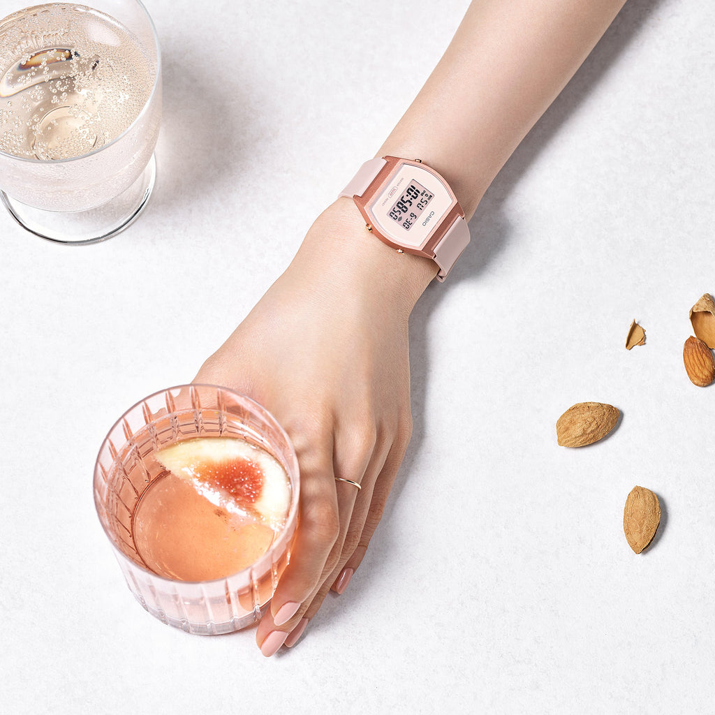 LW-204-4AEF ELEGANTLY VERSATILE - CHIC WOMEN'S WATCH with Rose Gold Accents and Stylish Resin Design-i-Watch-4