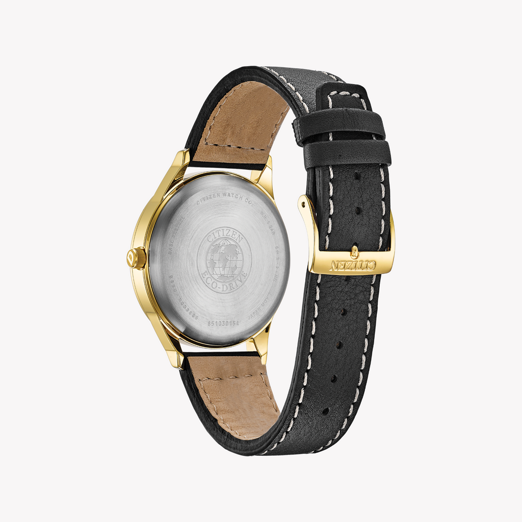 CITIZEN BV1118-17A: ELEGANT GOLD-ACCENTED ECO-DRIVE MEN'S WATCH WITH LEATHER BAND-i-Watch-2