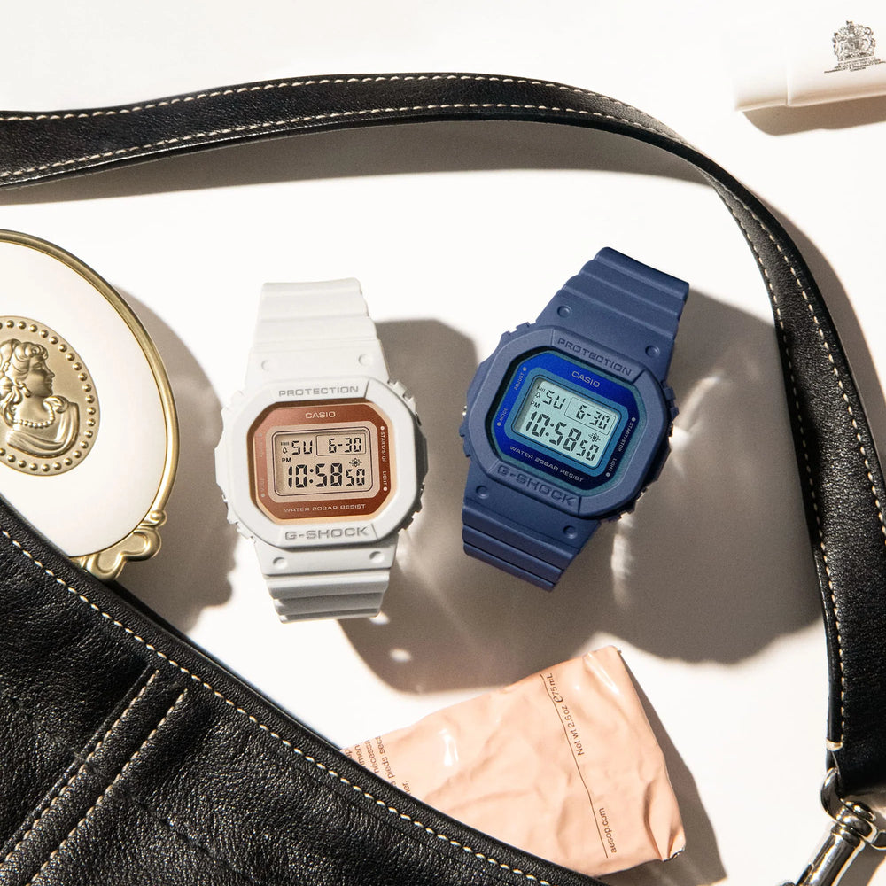 G-Shock Women's White Resin Watch, Digital | Gmd-S5600-8dr by i-watch