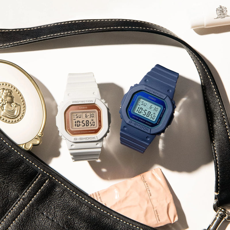 G-Shock Women's White Resin Watch, Digital | Gmd-S5600-8dr by i-watch