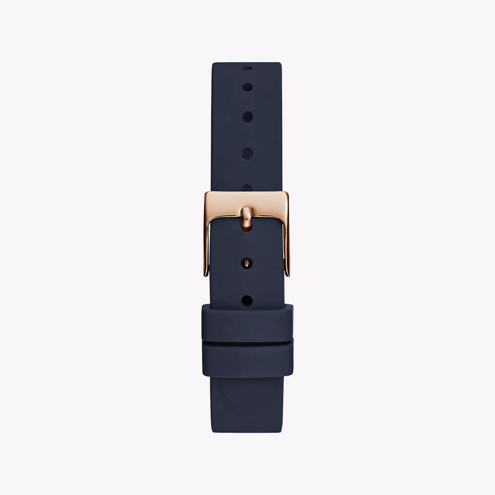 Guess Watches Women's Gold & Black Silicone, Black Dial | Gw0469l2 by i-watch