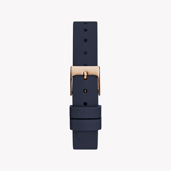 Guess Watches Women's Gold & Black Silicone, Black Dial | Gw0469l2 by i-watch