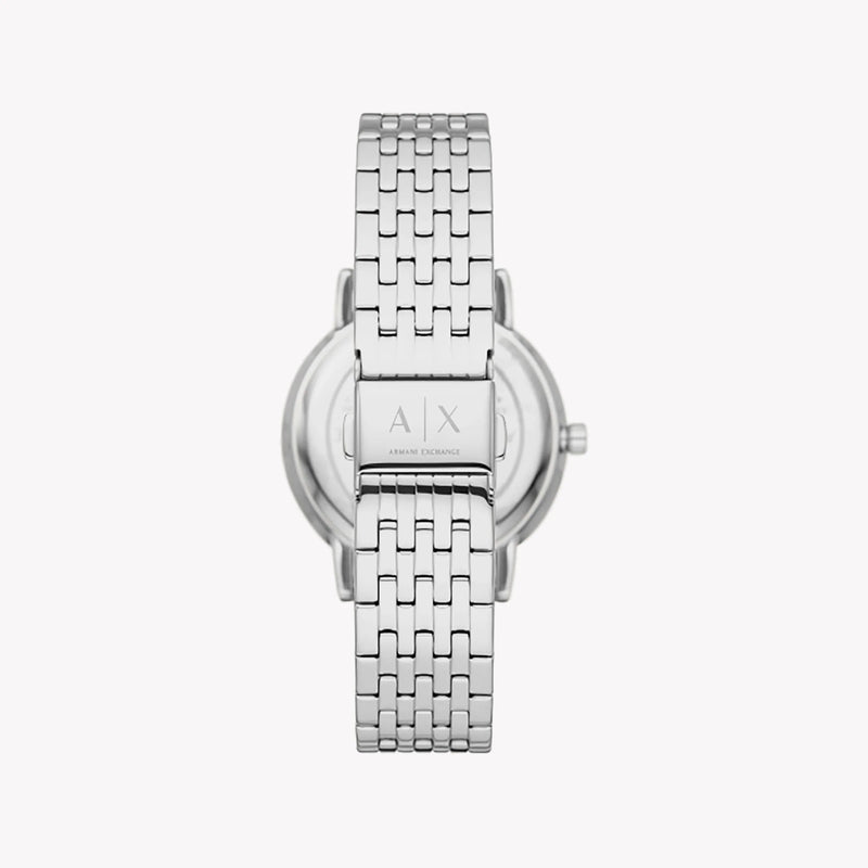 Armani Exchange Unisex Silver Silicone Watch, Stainless Steel | Ax5578 by i-watch