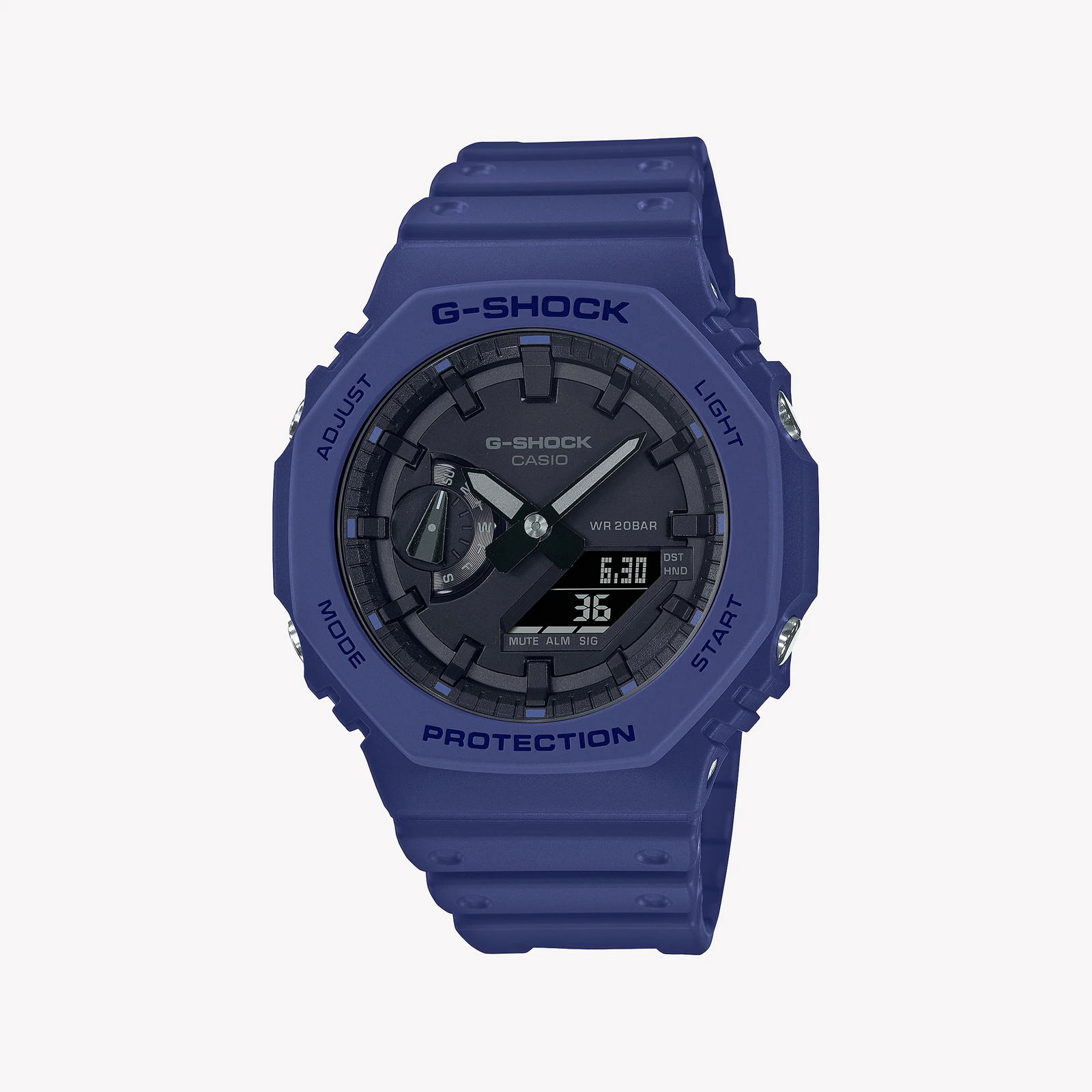 G-Shock Men's Purple & Blue Watch, Resin | Ga-2100-2adr by i-watch