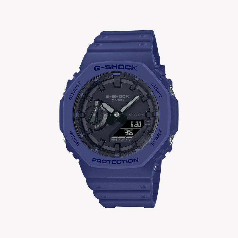 G-Shock Men's Purple & Blue Watch, Resin | Ga-2100-2adr by i-watch