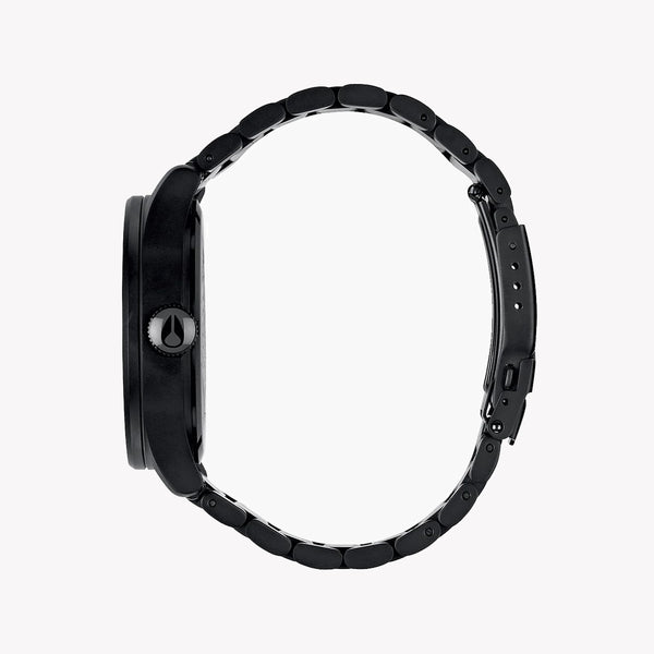 Nixon Men's Black Stainless Steel Watch, Quartz Movement | A356-001 by i-watch