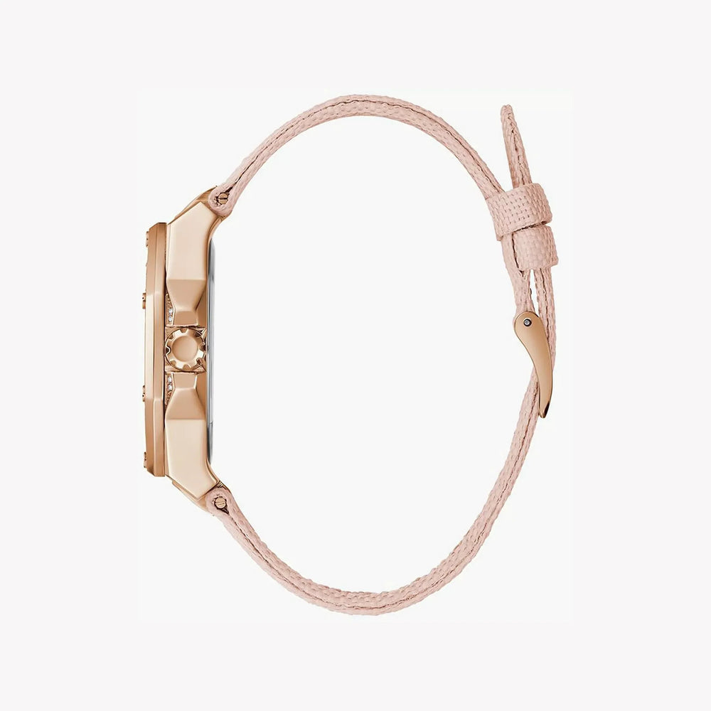 Guess Women's Rose Gold Stainless Steel Watch, Rose Gold Dial | Gw0408l3 by i-watch