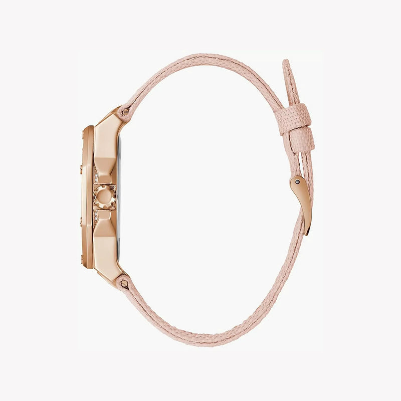 Guess Women's Rose Gold Stainless Steel Watch, Rose Gold Dial | Gw0408l3 by i-watch