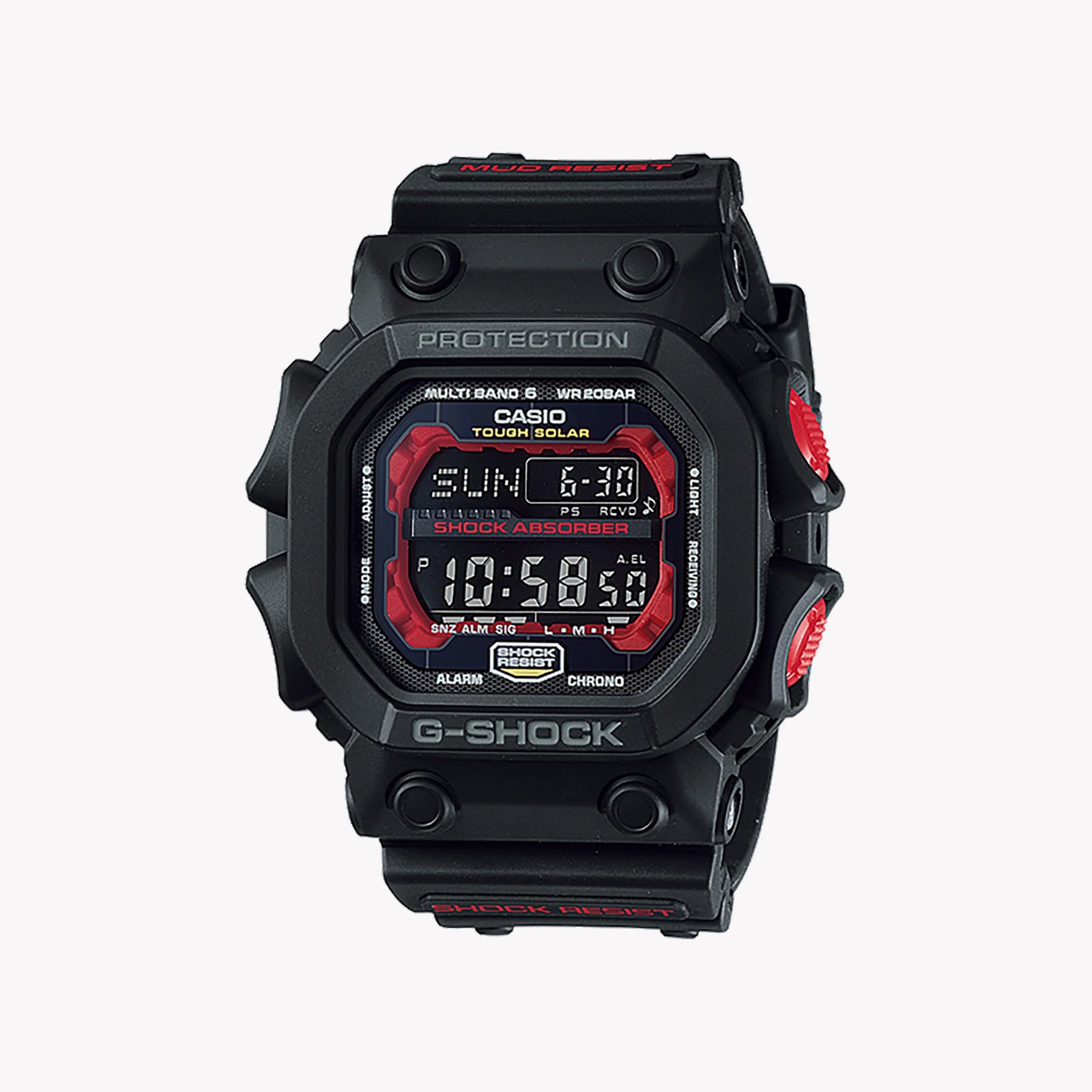 Casio G-Shock Men's Black Resin, Resin Strap | Gxw-56-1aer by i-watch