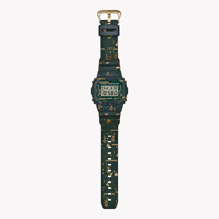 Casio G-Shock Dwe-5600cc-3dr Unmatched Resilience - Bold Green Sport Watch For Men by i-watch