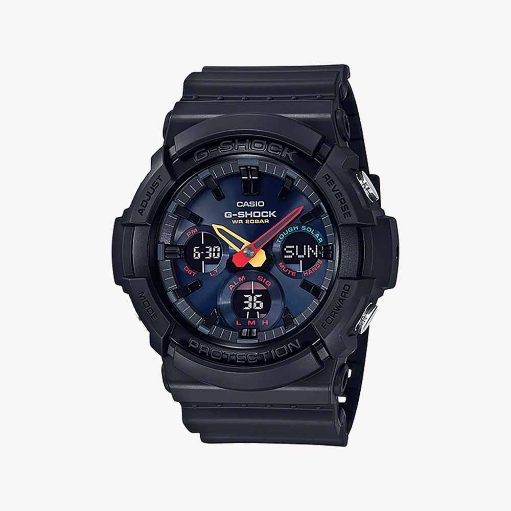 Casio G-Shock Gas-100bmc-1adr Sporty Style - Rugged Elegance For Adventurous Men's Watch by i-watch