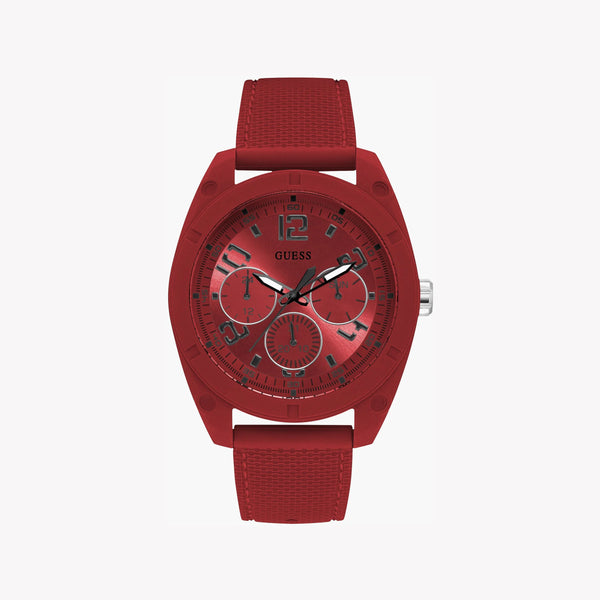 Guess Watches Women's Red Silicone Watch, Red Dial | W1256g4 by i-watch