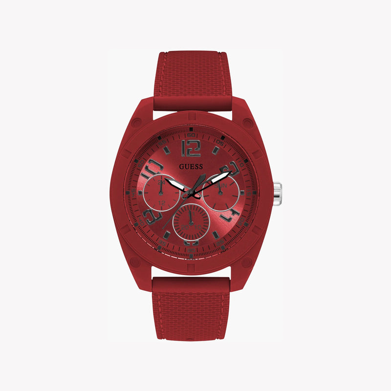 Guess Watches Women's Red Silicone Watch, Red Dial | W1256g4 by i-watch
