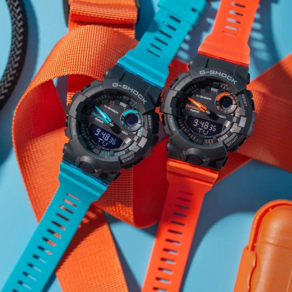 Casio G-Shock Gma-B800sc-1a4dr Bold Adventure - Sporty & Functional Women's Watch With Peach BAnd and Striking Black Case by i-watch