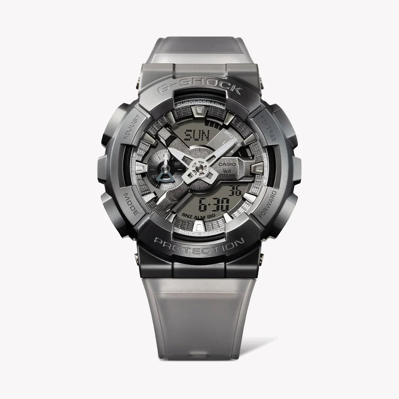 Casio G-Shock Men's Black & Grey Resin/Steel Watch | Gm-110mf-1aer by i-watch