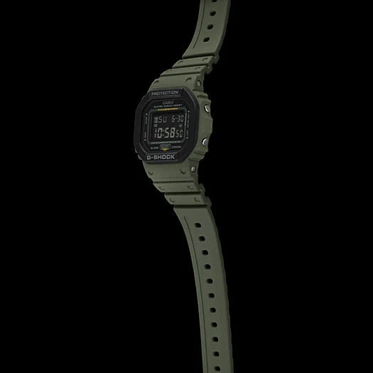 Casio G-Shock Dw-5610su-3dr - Bold Green Resin Men's Watch For Adventure & Style by i-watch