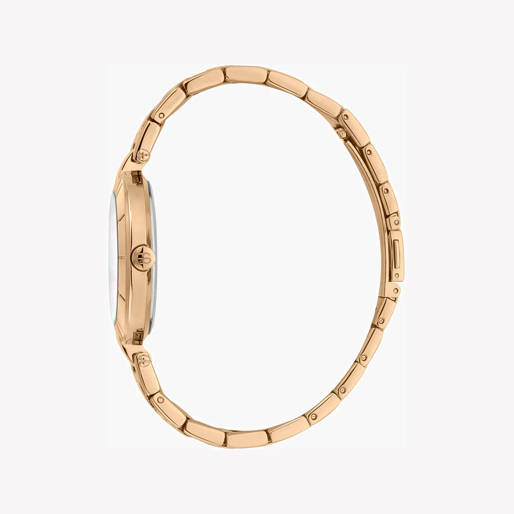 Esprit Women's Rose Gold Watch, White Mother Of Pearls | Es1l067m0025 by i-watch