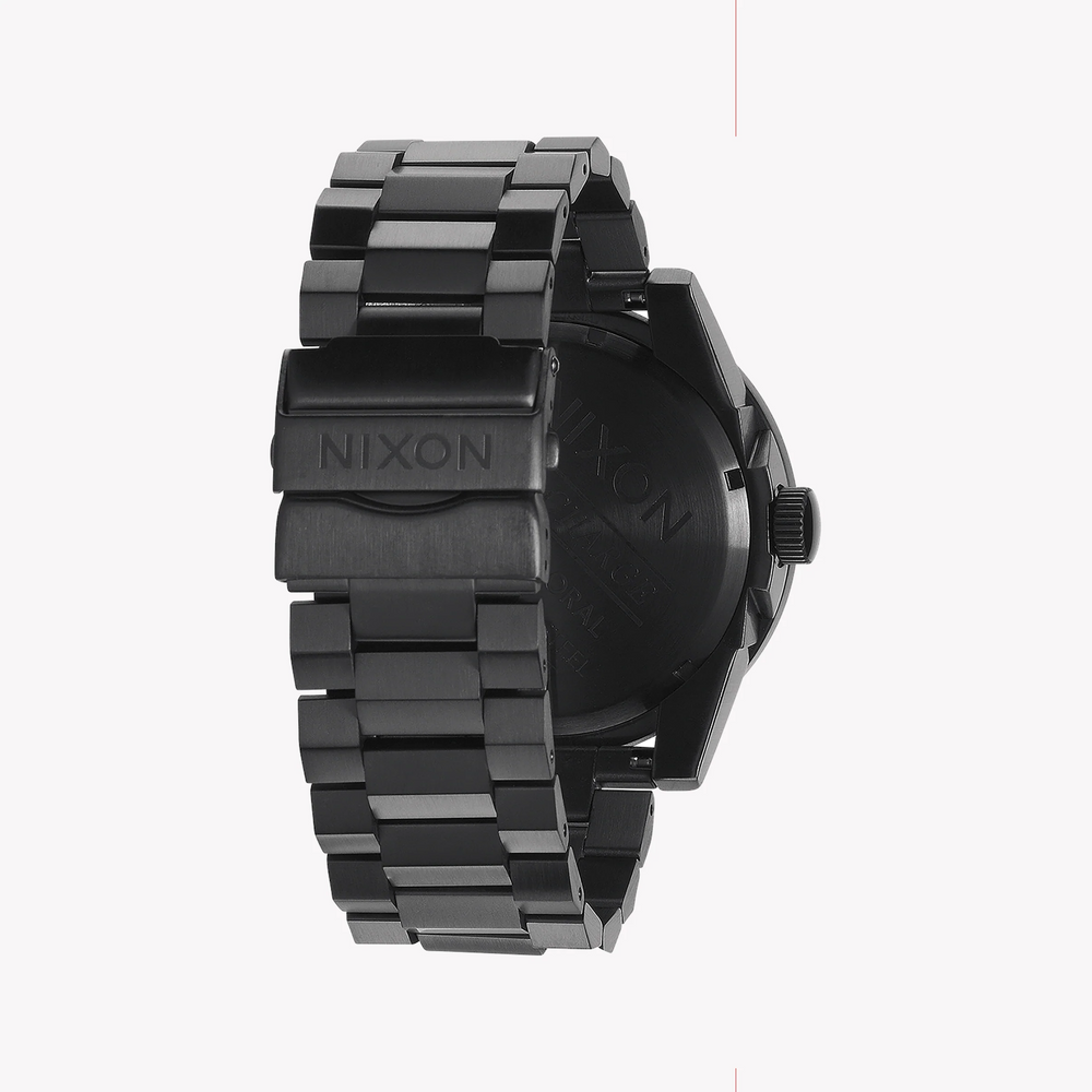 NIXON A346-001 BLACK STAINLESS STEEL - STRIKING STYLE FOR THE MODERN MAN-i-Watch-3