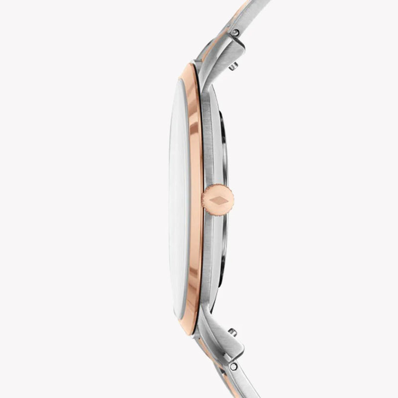 Fossil Men's Rose Gold Watch, Blue Dial | Fs5498 by i-watch