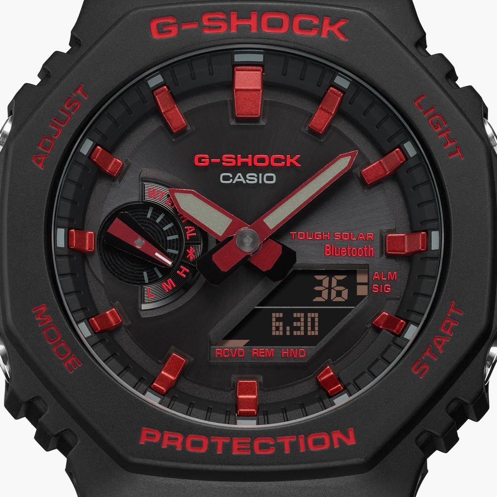 Casio G-Shock Ga-B2100bnr-1adr - Rugged Elegance For Adventurous Men's Style by i-watch