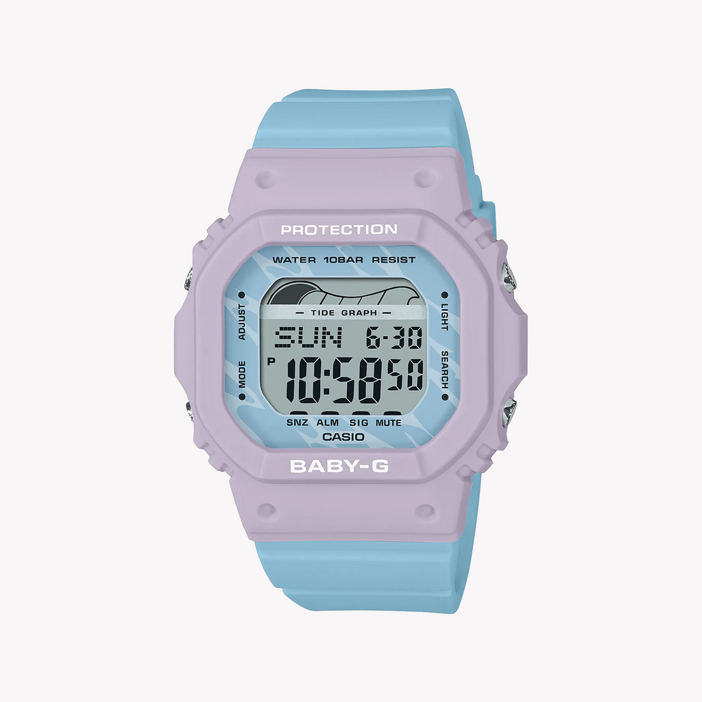 CASIO BABY-G BLX-565-2DR WAVES FUSION - SPORTY STYLE MEETS OCEAN ADVENTURE