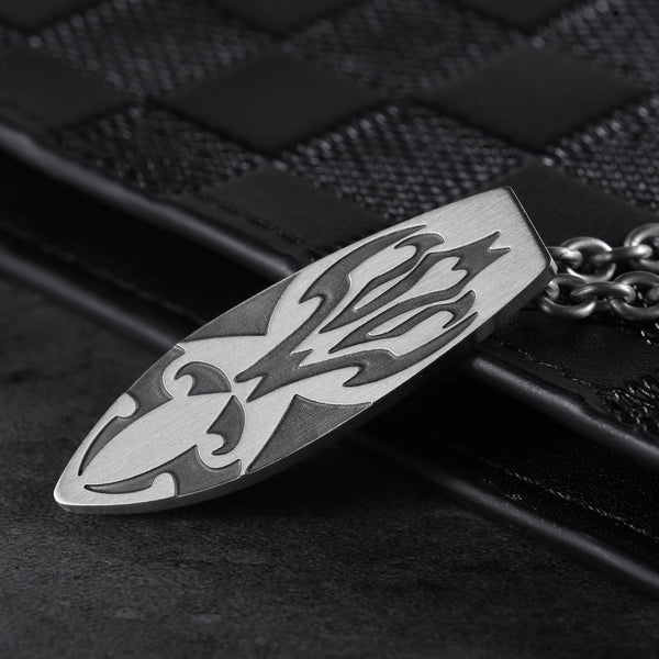 Zink Men's Silver Stainless Steel Necklace | Zjpd011s